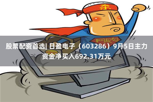 股票配资首选| 日盈电子（603286）9月5日主力资金净买入692.31万元